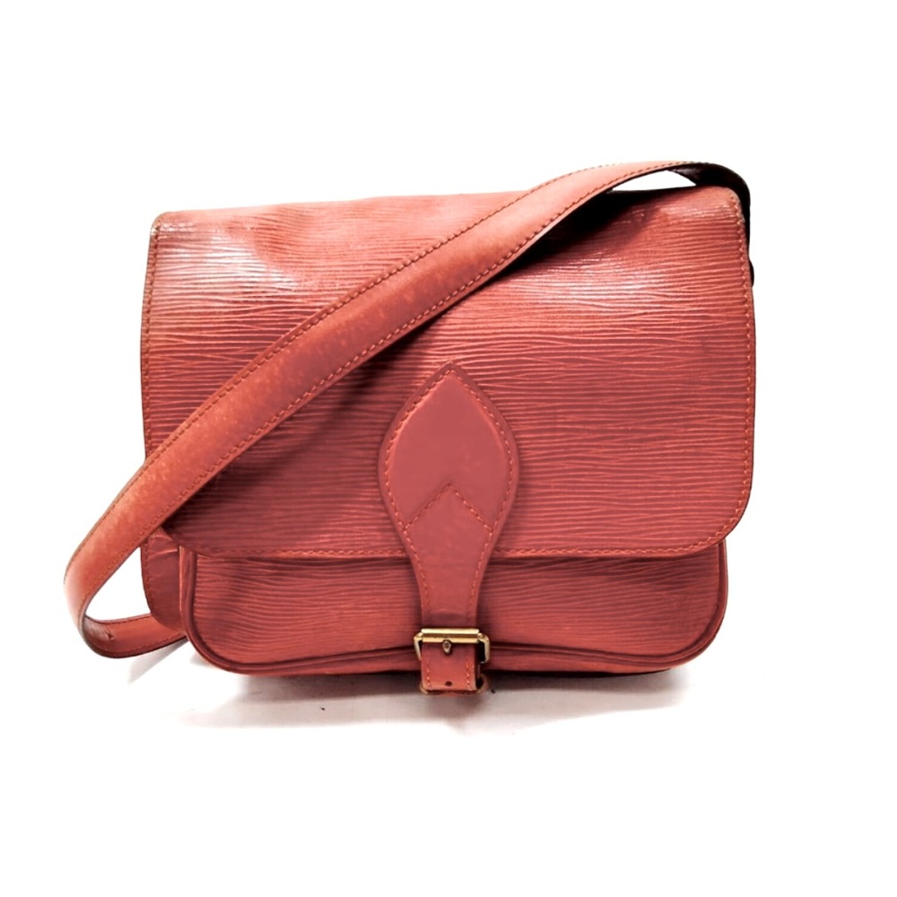 EUC Cognac Louis Vuitton Epi Leather Cartouchière